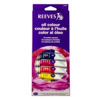 رنگ روغن 12 رنگ ریوز Reeves College 12 Oil Color