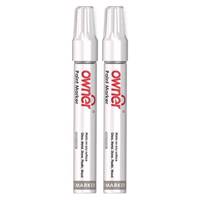 ماژیک پرمننت اونر پینت نقره ای بسته 2 عددی Owner Paint Silver (Pack of 2) Permanent Marker