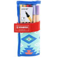 روان نویس 25 رنگ استابیلو مدل Point 88 Stabilo Point 88 25 Color Rollerball Pen