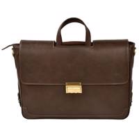 کیف اداری چرم مصنوعی پارینه چرم مدل P155-7 - Parine Charm P155-7 Leather Briefcase