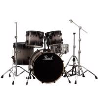 درام ست پرل مدل VBL925 Black Burst همراه با پایه Pearl VBL925 Black Burst Set Shell Drums