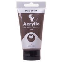 رنگ اکریلیک پارس آرتیست کد03 Burnt Umber Pars Artist Acrylic Code 03 Burnt Umber