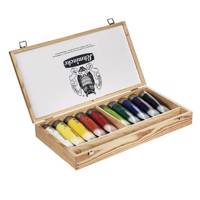 رنگ اکریلیک 10 رنگ اشمیک مدل Akademie حجم 120 میلی لیتر - Schmincke Akademie 10 Color Acrylic 120ml