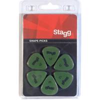 پیک استاندارد گیتار استگ مدل SPSTDX6-0.73 بسته‌ شش عددی Stagg SPSTDX6-0.73 Standard Shape Guitar Picks