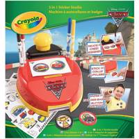 کیت برچسب ساز کرایولا مدل 3 In 1 Sticker Studio Cars Crayola 3 In 1 Sticker Studio Cars Bundles