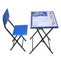 میز و صندلی تحریر تاشو و تنظیم شوطرح فوتبالیستها - DESK