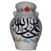 گلدان دیواری سفالی طرح مذهبی مدل Floral-d - Wall Pot Pottery Floral-d