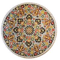 بشقاب سفالی و میناکاری سی دا سایز 25 کد KH01006