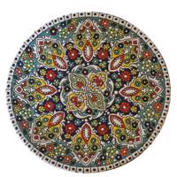 بشقاب سفالی و میناکاری سی دا سایز 20 کد KH02018