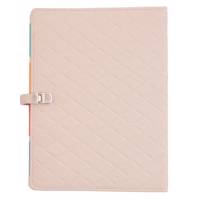 دفتر کلاسوری دوکادفتر طرح چرم مدل 2003-607 DokaDaftar Leather 607-2003 Binder Notebook