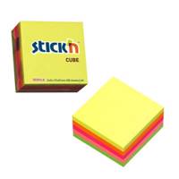 کاغذ یادداشت چسب دار هوپکس مدل مکعب - بسته 250 عددی Hopax Cube Sticky Notes - Pack of 250