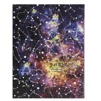 دفتر کلاسوری سم طرح کهکشان Sam Kahkeshan Design Ring Binder Notebook