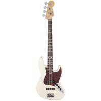 گیتار باس فندر مدل American Standard Jazz Bass RW Olympic White Fender American Standard Jazz Bass RW Olympic White Bass Guitar