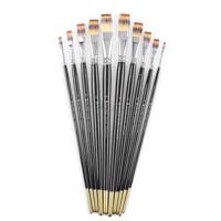 قلم مو پارس آرتیست کد 4000 مدل تخت دسته بلند ست 10 عددی Pars Artist Brush Code 4000