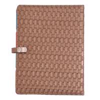 دفتر کلاسوری دوکادفتر طرح چرم مدل 2012-607 DokaDaftar Leather 607-2012 Binder Notebook