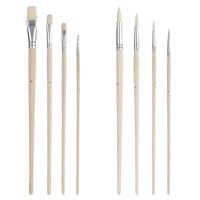 قلم مو پبئو مدل 950150 بسته‌ی 8 عددی Pebeo 950150 Brush Pack of 8