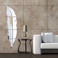 آینه پلکسی گلس دکووال مدل A206 شش قطعه - Decowall A206 Plexiglass Mirror