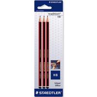 مداد استدلر مدل تردیشن با درجه سختی نوک HB - بسته 3 عددی Staedtler Tradition HB Pencil - Pack of 3