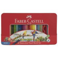 مداد آبرنگی 60 رنگ فابر-کاستل مدل Sketch Faber-Castell 60 Sketch Watercolor Pencils