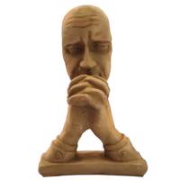 مجسمه طرح خاکی مدل Prayer - Soil Prayer Statue