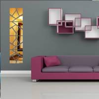 آینه پلکسی گلس دکووال مدل A216 بیست تکه Decowall A216 Plexiglas Mirror 20 Pieces