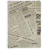 دفتر زبان آوای تحریر مدل Newspaper 258 Avaye Tahrir Newspaper 258 English Notebook