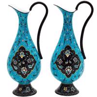 پارچ میناکاری رستا طرح 134-12-102 مجموعه دو عددی