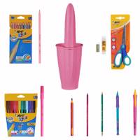 ست 20 تکه لوازم التحریر بیک مدل 01 Girl School Bic Girl School 01 Stationery Set 20 pcs