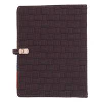 دفتر کلاسوری دوکادفتر طرح چرم مدل 2015-607 DokaDaftar Leather 607-2015 Binder Notebook