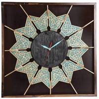 ساعت دیواری گالری آسوریک طرح خورشید کد 86014