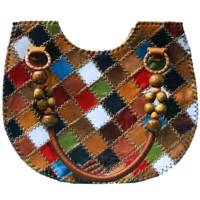 کیف دست ساز چرم زنانه نوامبر مدل Colorful November Colorful Bag For Women