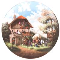 بشقاب دکوری طرح Old Home