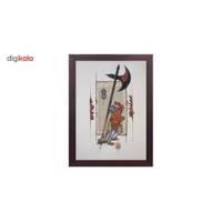تابلو خط گرافیک نگارین گالری کد R-50.70-36