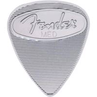 بسته 4 عددی پیک گیتار فندر مدل 0982351800 Stainless Steel Medium Fender 0982351800 Stainless Steel Medium Pick