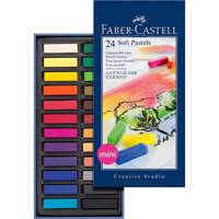 پاستل گچی 24 رنگ فابر کاستل سری Studio Quality مدل Studio Quality Faber-Castell Studio Quality Creative Studio Series 24 Color Pastel Crayon