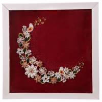تابلو کلاژ صدف گالری هنر پویان بوشهر طرح آوای صلح کد 240008