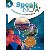 کتاب زبان Speak Now 4 Students Book And Work Book اثر ماری ورگو - دو جلدی Speak Now 4 Students Book And Work Book