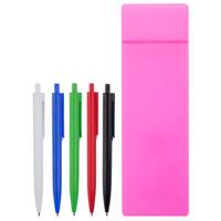 ست خودکار و جامدادی لاتن مدل Biso Pink Laton Biso Pink Pen and Notebook Set