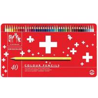 مداد رنگی 40 رنگ کارن داش سری سوییس کالر مدل 1285740 Caran dAche Swiss Color 40 Color Model 1285740 Color Pencils