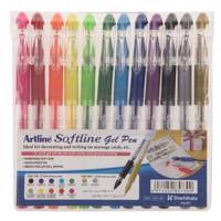 خودکار 12 رنگ آرت لاین مدل Softline Artline Softline Pen 12 Color