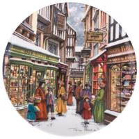 بشقاب دکوری طرح Christmas Fayre