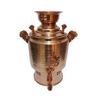 سماور مسی مس زنجان کد 1367 سایز کوچک - Zanjan Copper Samovar 1367 Small