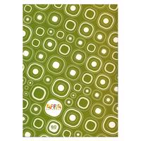 دفتر افرا 60 برگ کاور دار طرح 3 Afra 60 Sheets Notebook with Cover Type 3