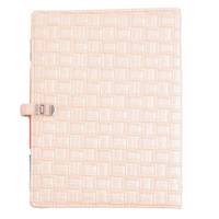 دفتر کلاسوری دوکادفتر طرح چرم مدل 2018-607 DokaDaftar Leather 607-2018 Binder Notebook