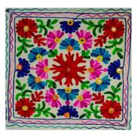 کاور کوسن مدل سوزن دوزی مدل ابریشمی کد418 Silky Needlework Cushion Cover 418