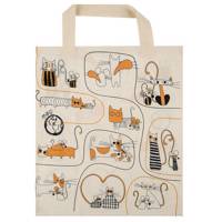 ساک خرید گوشه طرح هشتگ رفاقت Gooshe Hashtag Friendship Design Shopping Bag