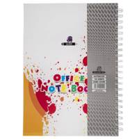 دفتر مشق کلاس ممو طرح آبرنگی Classmemo Watercolor Design Homework Notebook