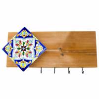 جاکلیدی گالری مانا طرح کاشی مدل 010 - MANA Gallery 010 Key Holder