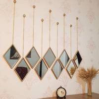 آینه دکوراتیو دکو گیوا مدل GL30 مجموعه 9 تکه - Decogiva GL30 Decorative Mirror Set 9 Pieces