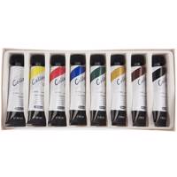 رنگ روغن 8 رنگ اشمینک مدل College کد 85701 Schmincke College 8 Oil Color Code 85 701